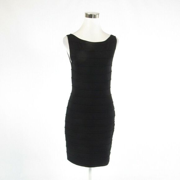 Carlos Miele black bodycon dress M - Picture 1 of 8